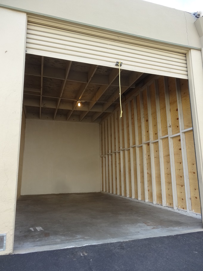 Open storage unit